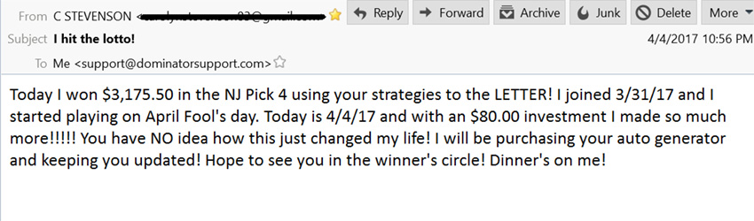 Lottery Dominator Lottery Dominator