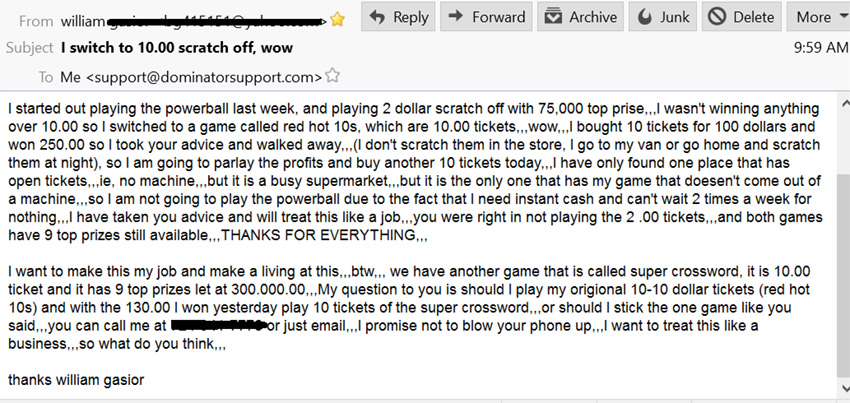 Lottery Dominator Lottery Dominator